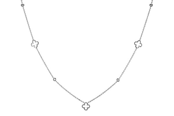 G302-29413: NECKLACE .20 TW (18")