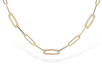 H301-36722: NECKLACE .75 TW (17 INCHES)